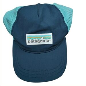 Patagonia Trucker Hat Cap Snapback Mesh Logo Hit Sporty